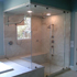 Heavy Glass Steam Shower with Vent