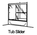 Tub Slider